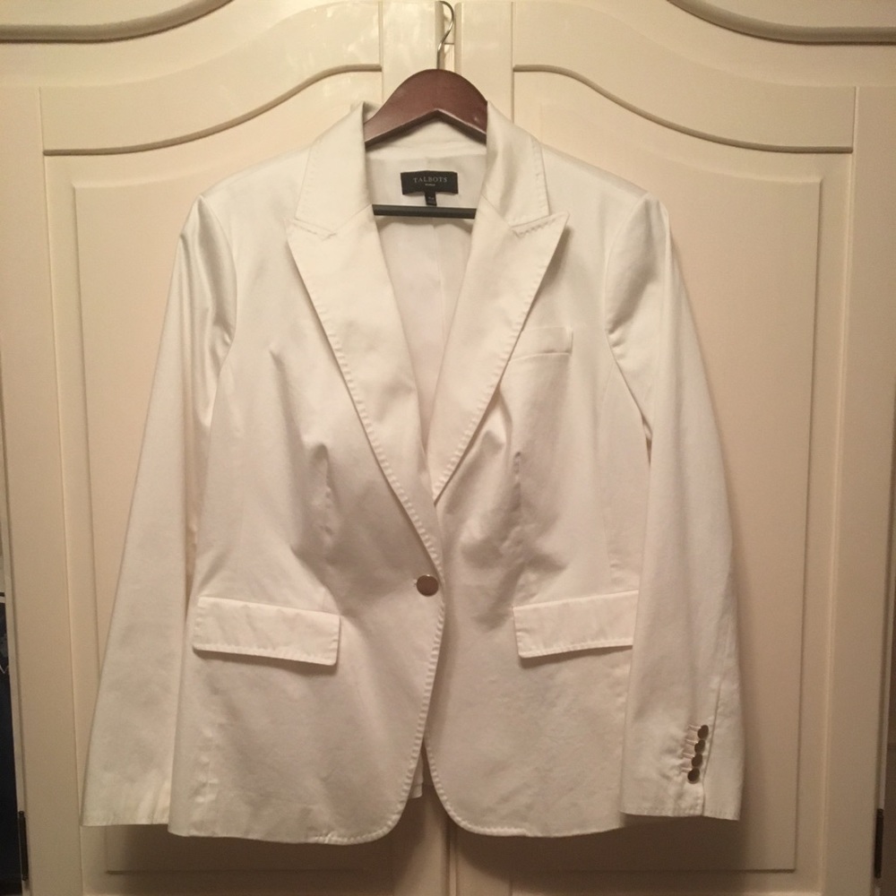 Talbots Kate Fit Sateen Blazer